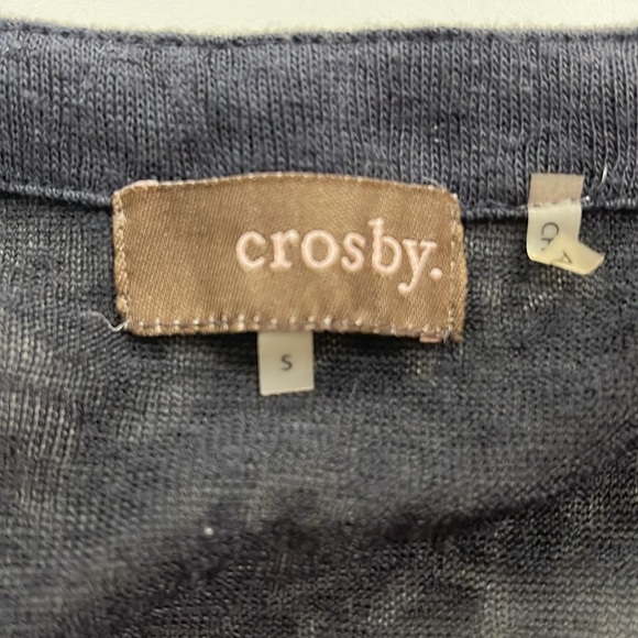 Navy blue, Light weight cardigan, Small - Picture 4 of 6